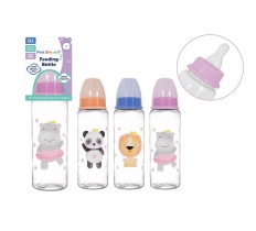 First Steps Baby Bottle Safari 250ml ( Assorted Colours )