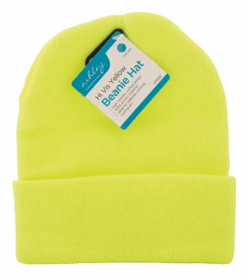 Beanie Hat Hi Vis Yellow