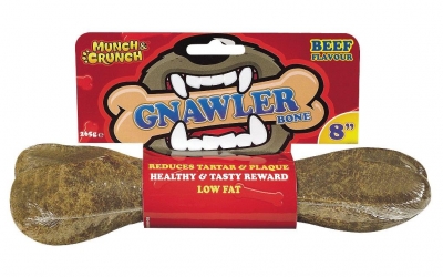 Gnawler Bone 8" Beef Flavour