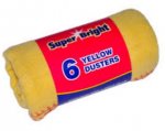 Superbright Yellow Duster 6 Pack