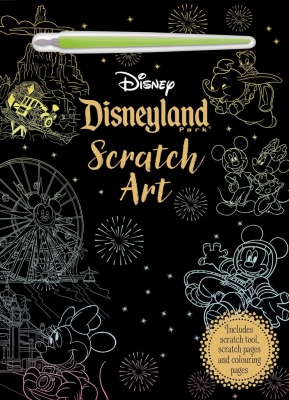 Disney Disneyland Scratch Art