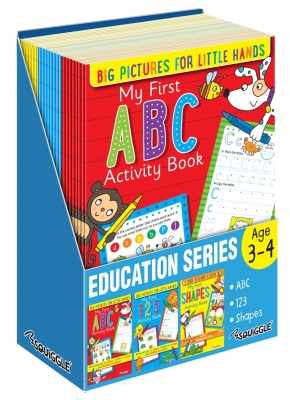 My First Abc/123/Shapes Actvity Books