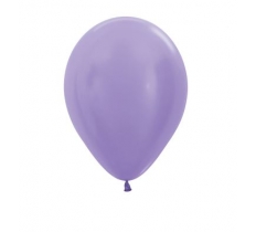 Satin Solid Lilac 12" Latex Balloons 30cm- 25 Pack