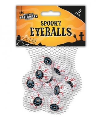 Halloween Spooky Eyeballs 9pk