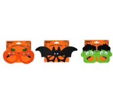 Halloween Novelty Glasses 3 Assorted