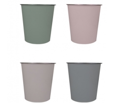 Natural Plastic Waste Bin 6L