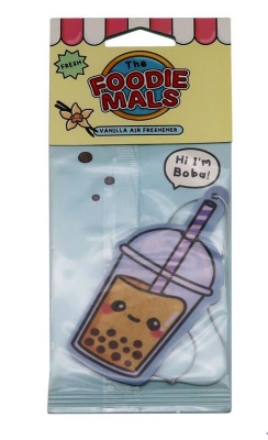 Vanilla Foodiemals Boba Bubble Tea Air Freshener