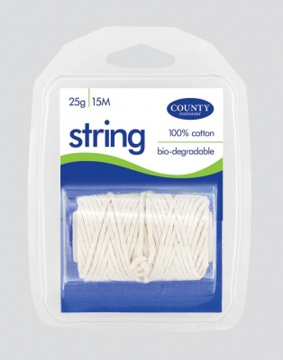 County Fine Cotton String Spool 15M