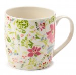 Julie Dodsworth Pink Botanical Porcelain Mug