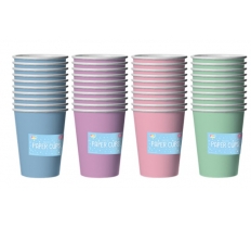 Pastel Paper Cups 10pk