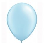 11" Qualatex Pearl Light Blue 100 Pack Latex Balloons