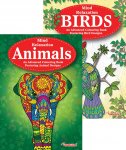 Animals And Birds Advanced Colouring Book 1 & 2