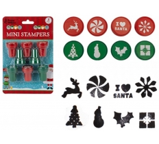 Christmas Mini Stampers Pack Of 8