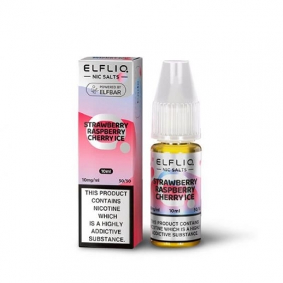 Elfliq E-liquid Strawberry Raspberry Cherry 20mg 10ml x 10