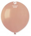 Gemar 19" Pack Of 25 Latex Balloons Misty Rose #099