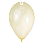 Gemar 13" Pack 50 Latex Balloons Crystal Yellow #015