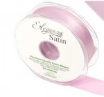 Eleganza Double Faced Satin 25mm X 20M Fashion Pink