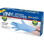 Blue Vinyl Powder Free Gloves Medium ( NT63085C )