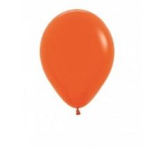 Sempertex 5" Fashion Orange Latex Balloons 50 Pack