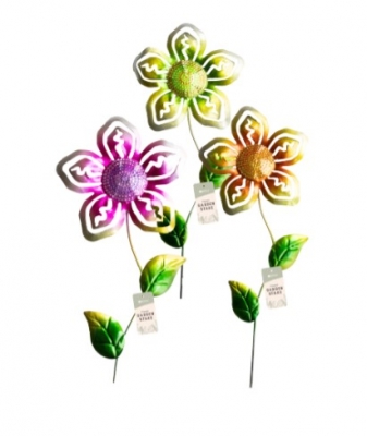 Jewelled Flower Garden Stake