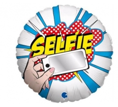 Round 18" Selfie Balloon- Single Pack