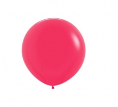 Fashion Colour Solid Raspberry 014 Latex Balloons 24" 3 PackPc