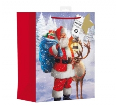 Traditional Outdoor Santa Large Bag