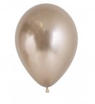 Sempertex 12" Reflex Champagne Latex Balloons 50 Pack