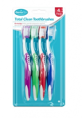 Toothbrushes - 4 Pack