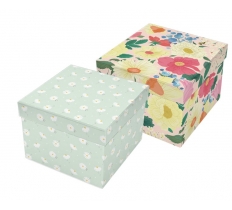 Mother's Day Floral Pink Gift Box (16 x 16x 13.2cm)