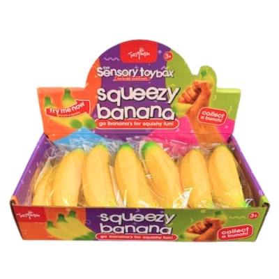 Sensory Squish and Squeezy Banana