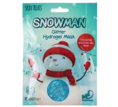 Snowman Glitter Hydrogel Mask