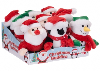 Plush 5" Christmas Characters 12cm