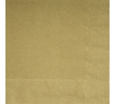 Gold Lunch Napkins 20 Pack