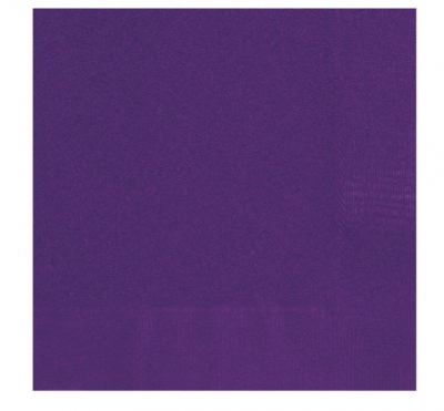 Deep Purple Party Napking 20 Pack