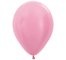 Sempertex 12" Satin Pink Latex Balloons 50 Pack