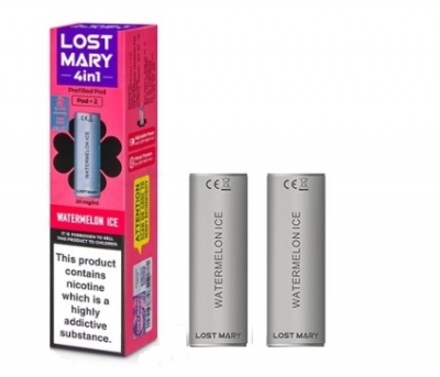 Lost Mary 4 In 1 Prefilled Vape Pod Watermelon Ice x 10