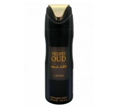 Lattafa Velvet Oud (X12 Pack) 200ml Dubai Perfume Deodorant