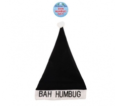 Bah Humbug Adult Christmas Hat