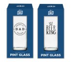 Best Dad Pint Glass in Gift Box