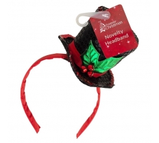 Christmas Top Hat Headband