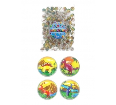 Dinosaur Bouncy Balls/Jet Balls (3.3cm) X 100PC (17p Each)