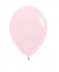 Sempertex 5" Pastel Matte Pink Latex Balloons 50 Pack