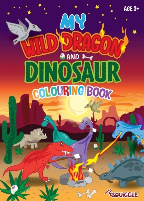 My Wild Dragon & Dinosaur Colouring Book