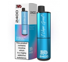 IVG 2400 Puff Disposable Vape Ice Blue