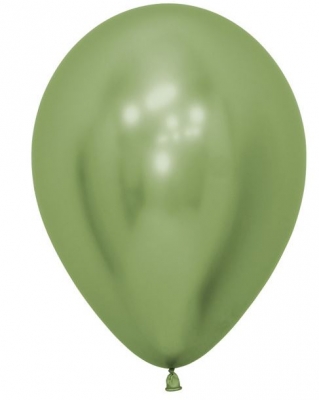 Lime Green Sempertex 12" Reflex 50 Pack Balloons