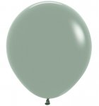 Pastel Dusk Laurel Green 18" Latex Balloons 45cm 25 Pack