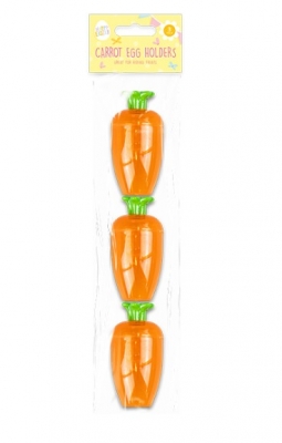 Easter Carrot Egg Holders 3pk