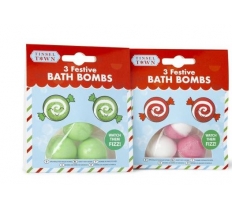 Christmas Bath Bombs ( 3 Pack )