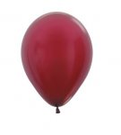 Metallic Solid 12" Burgundy 518 Latex Balloons 30cm- 50 Packc